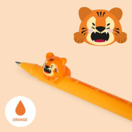 Legami Gel Pen Lovely Friends Tiger Orange