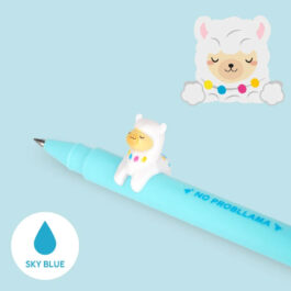 Legami Gel Pen Lovely Friends Llama Sky Blue