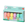 Set 6 Mini Highlighters Legami Carrate Team - Εικόνα 4